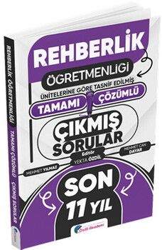 Özdil Akademi MEB AGS ÖABT Psikolojik Danışmanlık ve Rehberlik Son 11 Yıl Tamamı Çözümlü Çıkmış Sorular