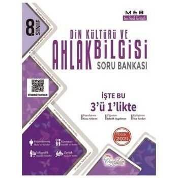 Özgün Bilim Yayınları 8. Sınıf LGS Din Kültürü ve Ahlak Bilgisi Soru Bankası