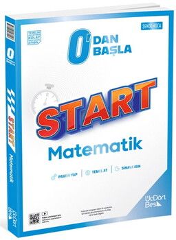 ÜçDörtBeş Yayınları 0 Dan Başla Start Matematik