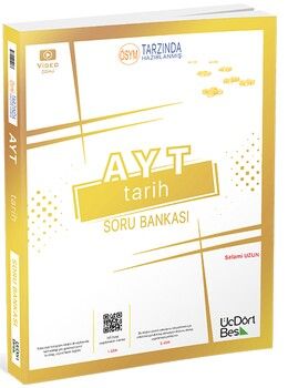 ÜçDörtBeş Yayınları AYT Tarih Soru Bankası