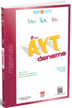 ÜçDörtBeş Yayınları AYT Matematik 8 li Deneme