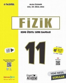 Üçgen Akademi 11. Sınıf Fizik Konu Anlatımlı Soru Bankası