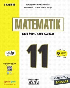 Üçgen Akademi  11. Sınıf Matematik Konu Anlatımlı Soru Bankası