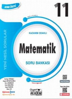 Üçgen Akademi 11. Sınıf Matematik Kazanım Odaklı Soru Bankası