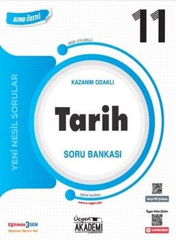 Üçgen Akademi 11. Sınıf Tarih Konunun Özü Soru Bankası