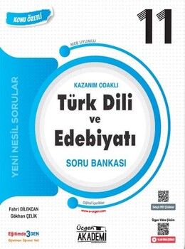 Üçgen Akademi 11. Sınıf Türk Dili ve Edebiyatı Konunun Özü Soru Bankası
