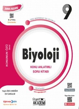 Üçgen Akademi 9. Sınıf Biyoloji Konu Anlatımlı Soru Bankası