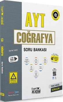 Üçgen Akademi AYT Coğrafya Soru Bankası