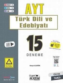 Üçgen Akademi  AYT Türk Dili ve Edebiyatı 15 Deneme