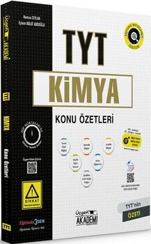 Üçgen Akademi TYT Kimya Konu Özetleri