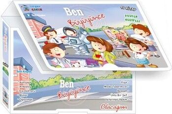 Üçgen Çocuk Ben Büyüyünce Kutulu 10 Kitap