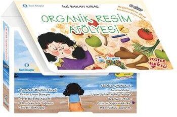 Üçgen Çocuk Organik Resim Atölyesi Kutulu 10 Kitap