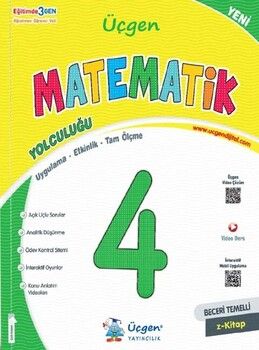 Üçgen Yayıncılık 4. Sınıf Beceri Temelli Matematik Yolculuğu