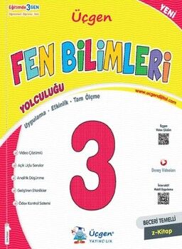 Üçgen Yayıncılık 3. Sınıf Beceri Temelli Fen Bilimleri Yolculuğu