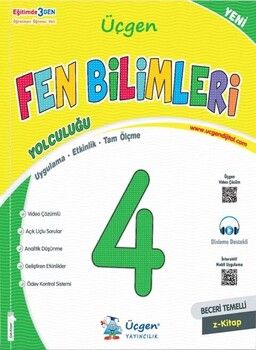 Üçgen Yayıncılık 4. Sınıf Beceri Temelli Fen Bilimleri Yolculuğu