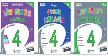 Üçgen Yayıncılık 4. Sınıf Süper Üçlü Kazandıran Kitaplar