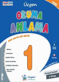 Üçgen Yayıncılık 1. Sınıf Türkçe Okuma Anlama
