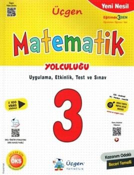 Üçgen Yayıncılık 3. Sınıf Yeni Nesil Matematik Yolculuğu