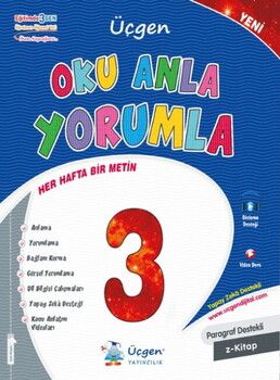 Üçgen Yayıncılık 3. Sınıf Türkçe Oku Anla Yorumla