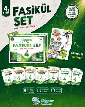 Üçgen Yayıncılık 4. Sınıf Beceri Temelli İlkokul Yoculuğu Fasikül Set