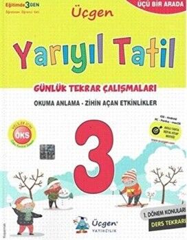 Üçgen Yayıncılık 3. Sınıf Yarıyıl Tatil Günlük Tekrar Çalışmaları