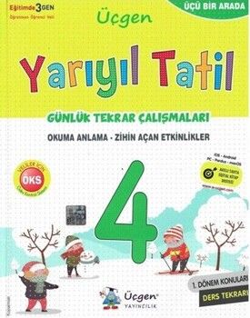 Üçgen Yayıncılık 4. Sınıf Yarıyıl Tatil Günlük Tekrar Çalışmaları