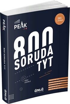 Ünlü Yayıncılık TYT 800 Soruda TYT Best Peak Soru Bankası