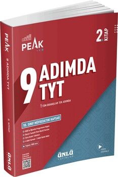 Ünlü Yayıncılık TYT 9 Adımda Soru Bankası 2. Kitap