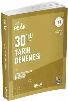 Ünlü Yayıncılık TYT Tarih Best Peak 30 lu Deneme