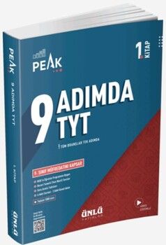 Ünlü Yayıncılık TYT 9 Adımda Soru Bankası 1. Kitap