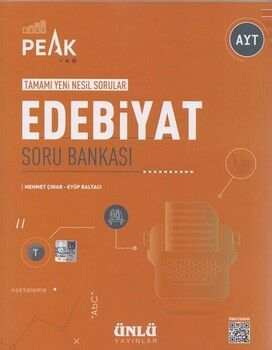 Ünlü Yayıncılık AYT Edebiyat Best Peak Soru Bankası