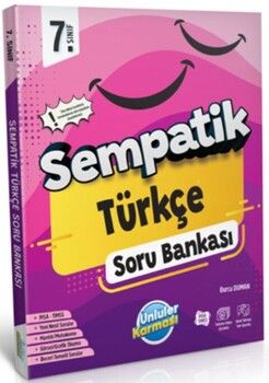 Ünlüler Karması 7. Sınıf Türkçe Sempatik Soru Bankası