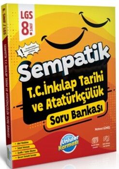 Ünlüler Karması 8. Sınıf LGS T.C. İnkilap Tarihi ve Atatürkçülük Sempatik Soru Bankası