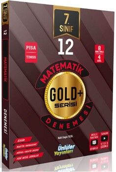 Ünlüler Karması 7. Sınıf Matematik Gold Serisi 12 Deneme