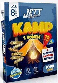  Ünlüler Karması 8. Sınıf LGS 1. Dönem Jett Kamp 10 Günde İlk Dönem Tekrarı