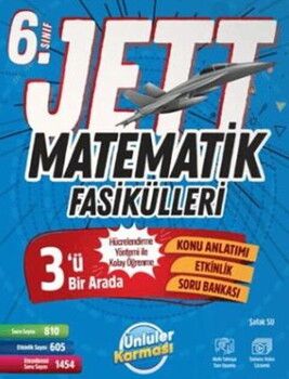Ünlüler Karması 6. Sınıf Matematik Jett Fasikülleri