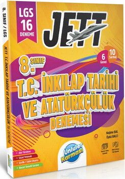 Ünlüler Karması 8. Sınıf LGS İnkılap Tarihi ve Atatürkçülük JETT 16 Deneme