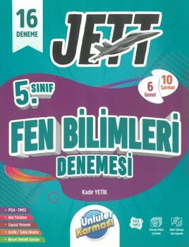 Ünlüler Karması 5. Sınıf Jett Fen Bilimleri 16 Deneme Seti