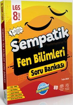 Ünlüler Karması 8. Sınıf LGS Fen Bilimleri Sempatik Soru Bankası