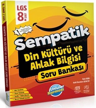 Ünlüler Karması 8. Sınıf LGS Din Kültürü ve Ahlak Bilgisi 1. Dönem Sempatik Soru Bankası