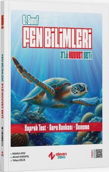 İşleyen Zeka 6. Sınıf Fen Bilimleri 3 lü Kuvvet Serisi Seti