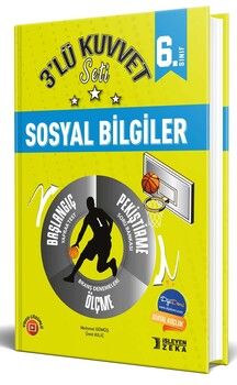 İşleyen Zeka 6. Sınıf Sosyal Bilgiler 3 lü Kuvvet Serisi Seti