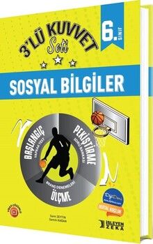 İşleyen Zeka 6. Sınıf Sosyal Bilgiler 3 lü Kuvvet Serisi Seti