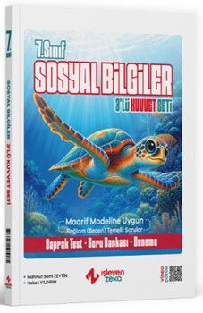 İşleyen Zeka 7. Sınıf Sosyal Bilgiler 3 lü Kuvvet Serisi Seti