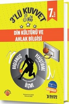  İşleyen Zeka 7. Sınıf Din Kültürü ve Ahlak Bilgisi 3 lü Kuvvet Serisi Seti