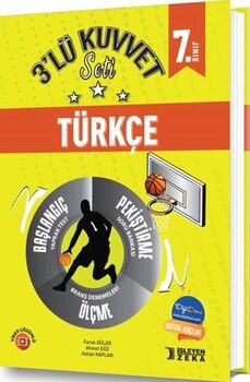  İşleyen Zeka 7. Sınıf Türkçe 3 lü Kuvvet Serisi Seti