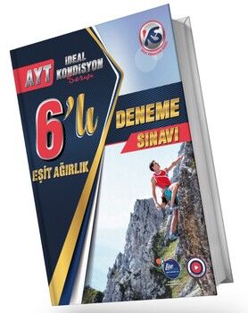 İdeal Yayınları AYT Eşit Ağırlık 6 lı Kondisyon Deneme