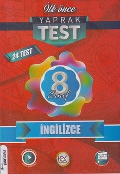 İlk Önce Yayıncılık 8. Sınıf İngilizce Yaprak Test