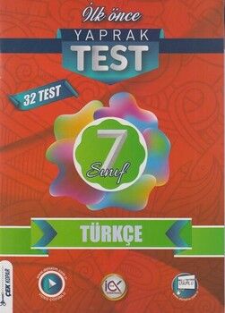 İlk Önce Yayıncılık 7. Sınıf Türkçe Yaprak Test