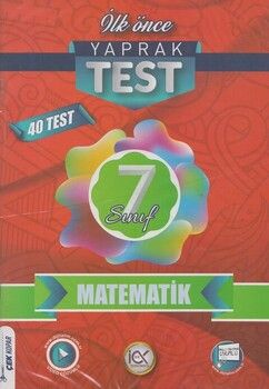 İlk Önce Yayıncılık 7. Sınıf Matematik Yaprak Test